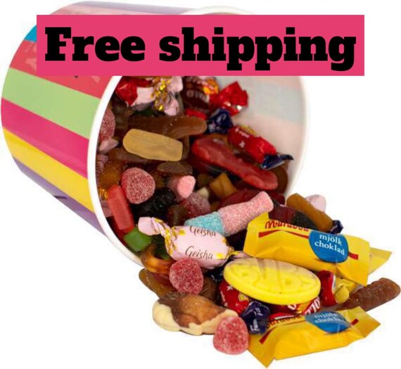 スウェディッシュキャンディ 3キログラム(1キロ×3) 3 KG SWEDISH CANDY