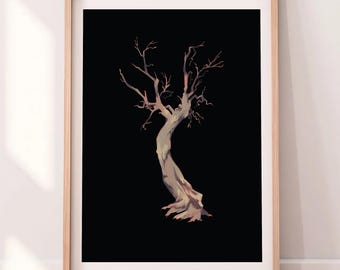 LONELY TREE - A5/A4/A3 ILLUSTRATION