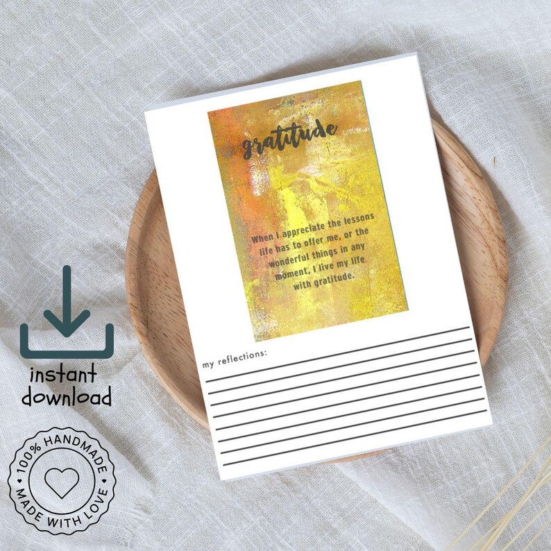 Positive Printable Affirmations, Self-esteem Confidence, Digital ...