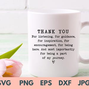 Thank You Keepsake SVG | Personalised Thank You Gift | To Say Thank You | Gift For Her | | Gift For Friends | Christmas Gift 2024 |