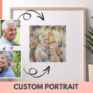 Add Deceased Person to Photo - Merge Combine Photos - Add Passed Away Loved One to Picture - Memorial Gift for Mom Dad Family- Angel Wings