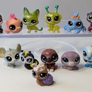 Hasbro - Littlest Pet Shop - LPS - little Pet Shop Mini lot