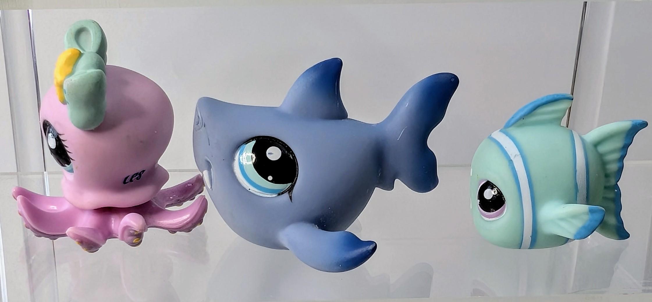 Figurine Petshop Poisson Clown N°1315 - Occasion, Jouet Collection
