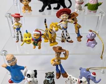 Miniatuurfiguurtjesset - Disney speelgoed - PVC-figurenset - grootste figuurtje 2,5 inch.