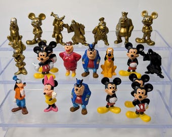 Lot of miniature Disney figurines - lot of 21 figurines - 1.5''haut