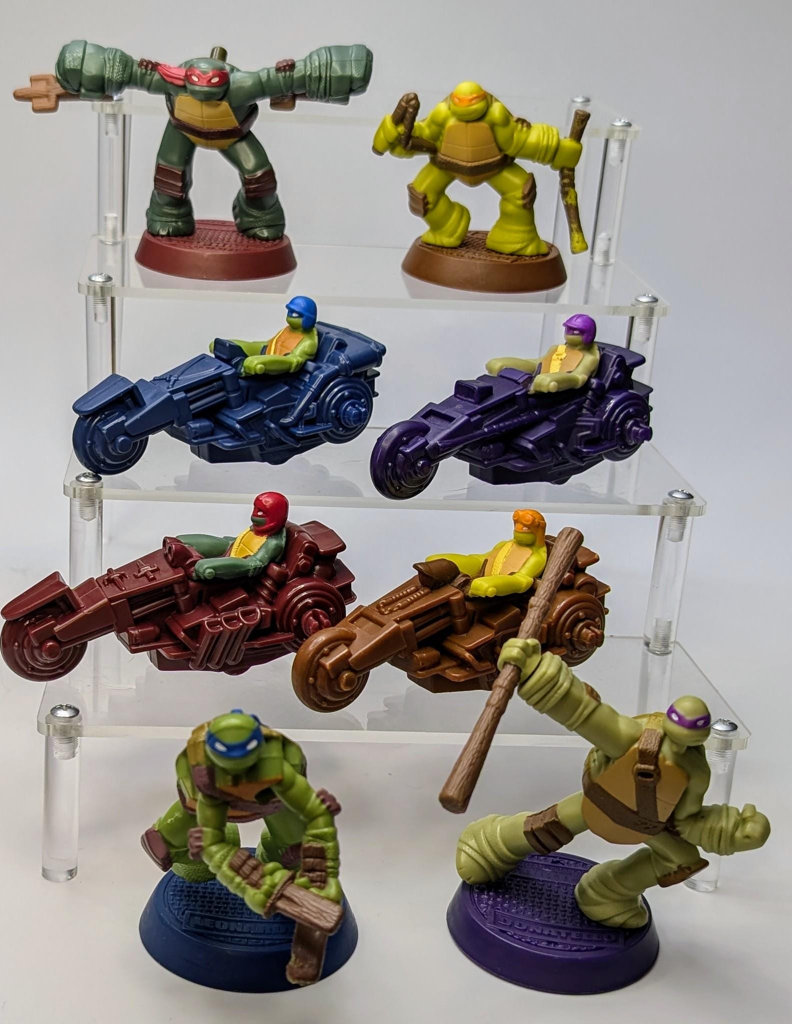 middle様 リクエスト５点 まとめ商品：MC Mastercuts シリーズ Teenage Mutant Ninja Turtles - Mcdonald's - Happy Meals - Complete
