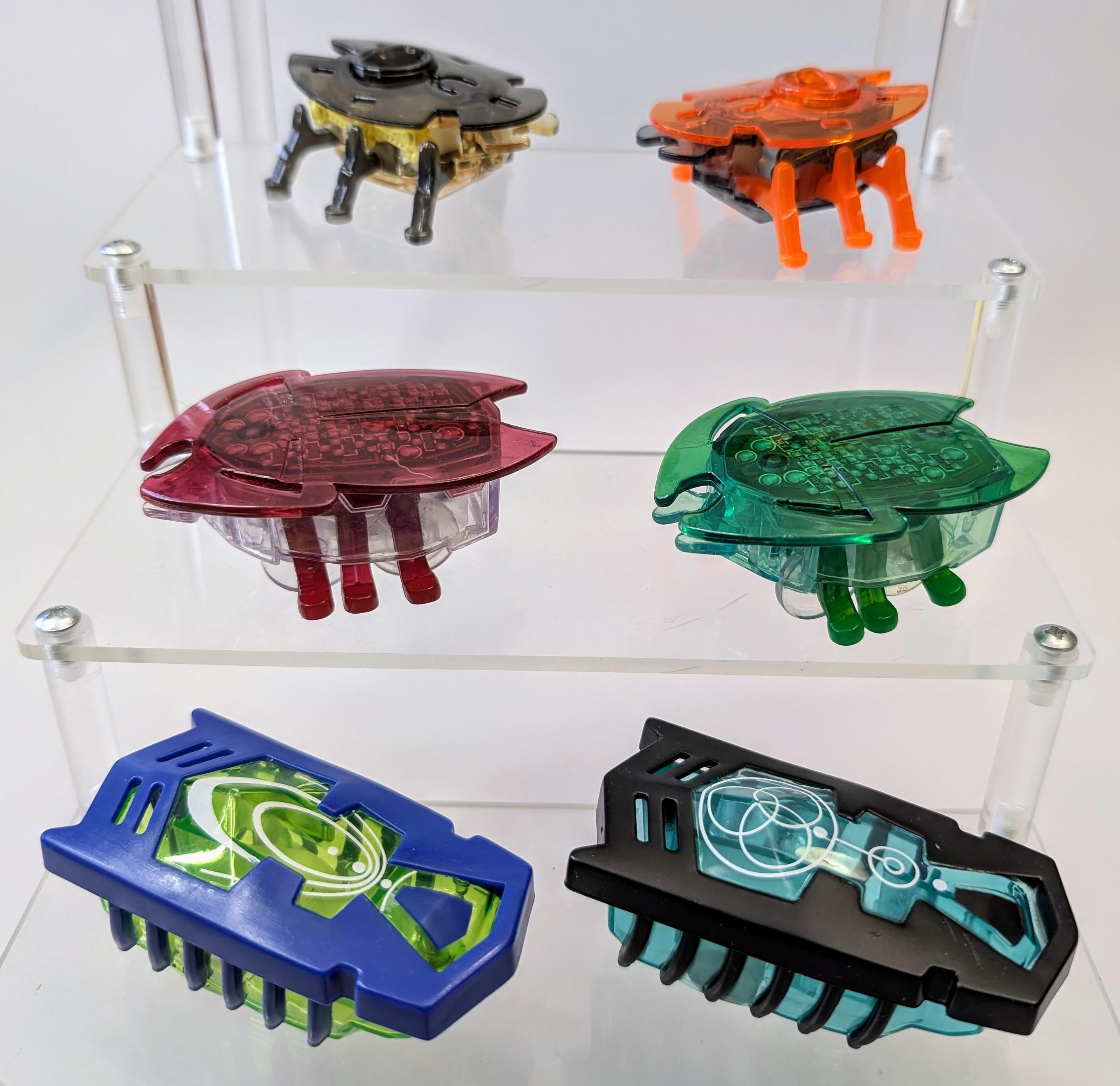 Mcdonald's - Set of 6 Hexbugs - Hex Bugs - Happy Meals Toys - 3.75