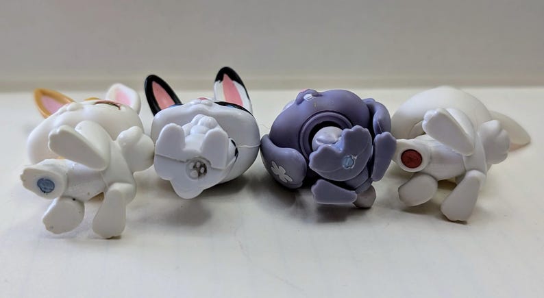 Hasbro - Littlest Pet Shop - LPS - Rabbits #3 #322 #648 #magic Motion ...