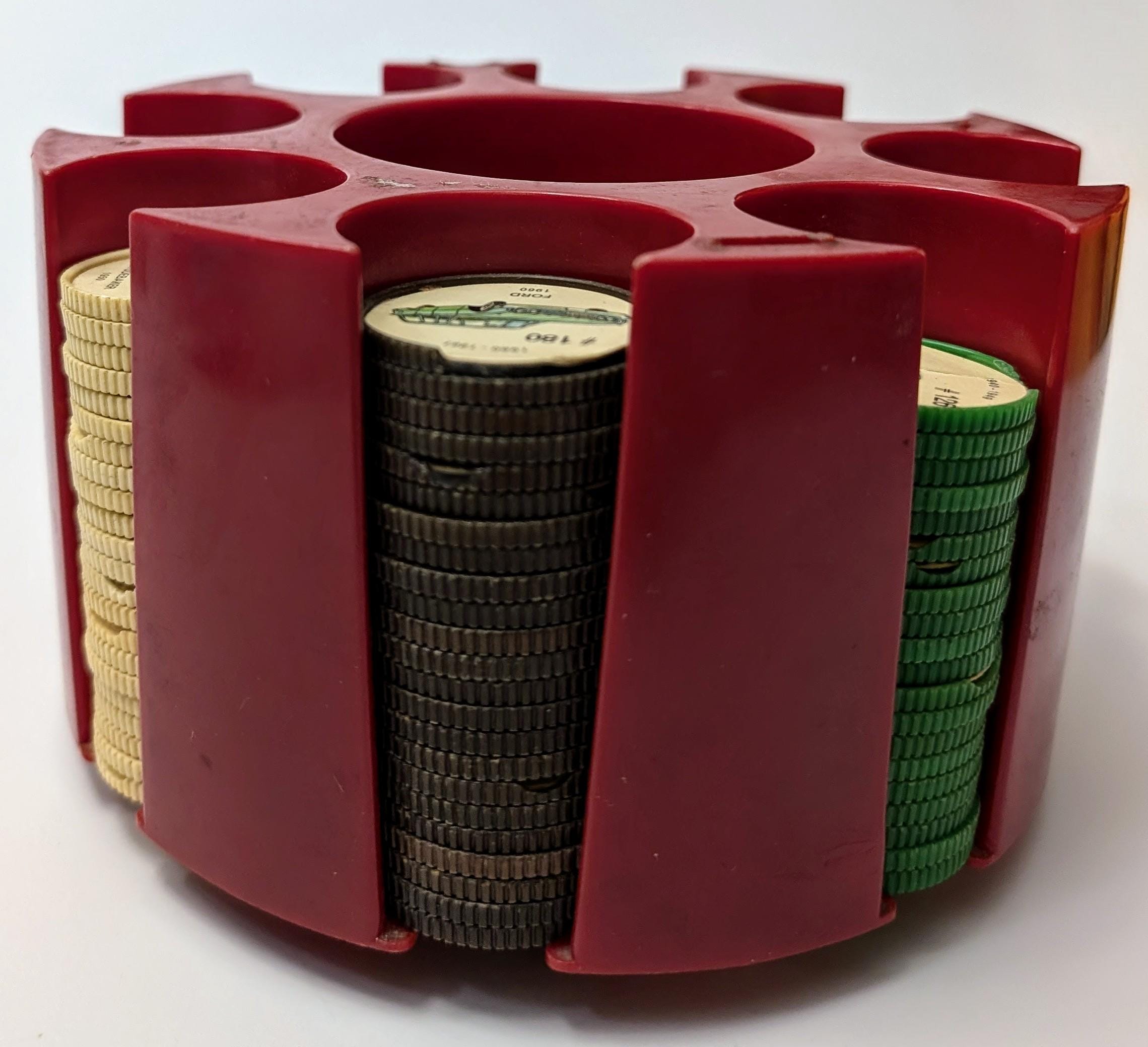 500 Jetons Plastiques Gravés Étoile Rouge – 29 Mm – Réutilisables Pour Événements