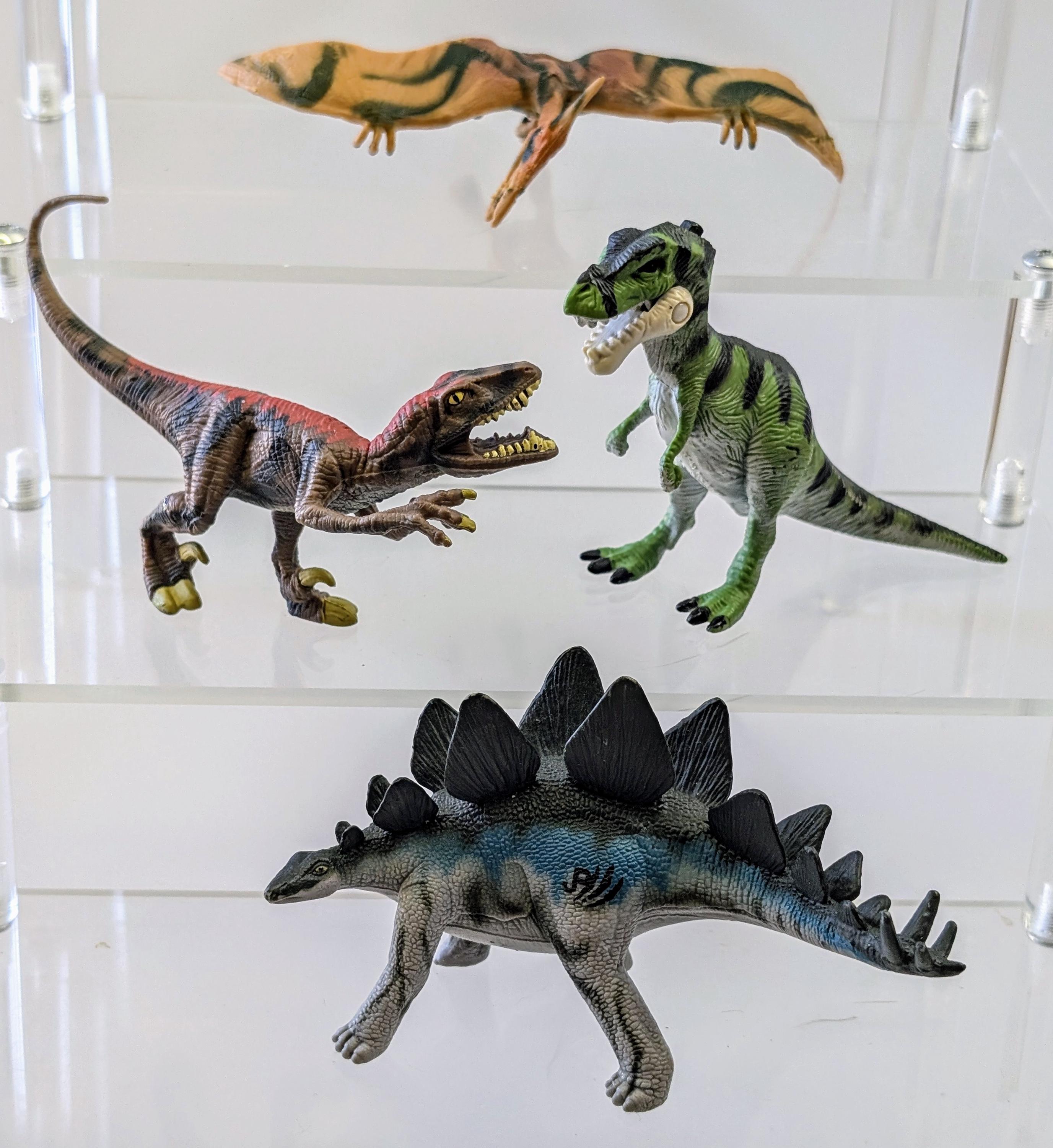Vintage - Jurassic Park - Lost World - Set of 4 Dinosaurs