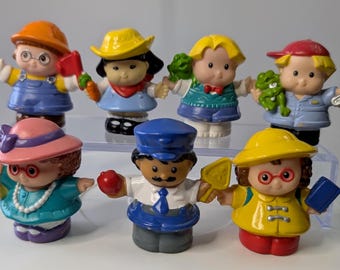 ヴィンテージ ノアの箱舟 フィッシャープライス リトルピープル 11 匹