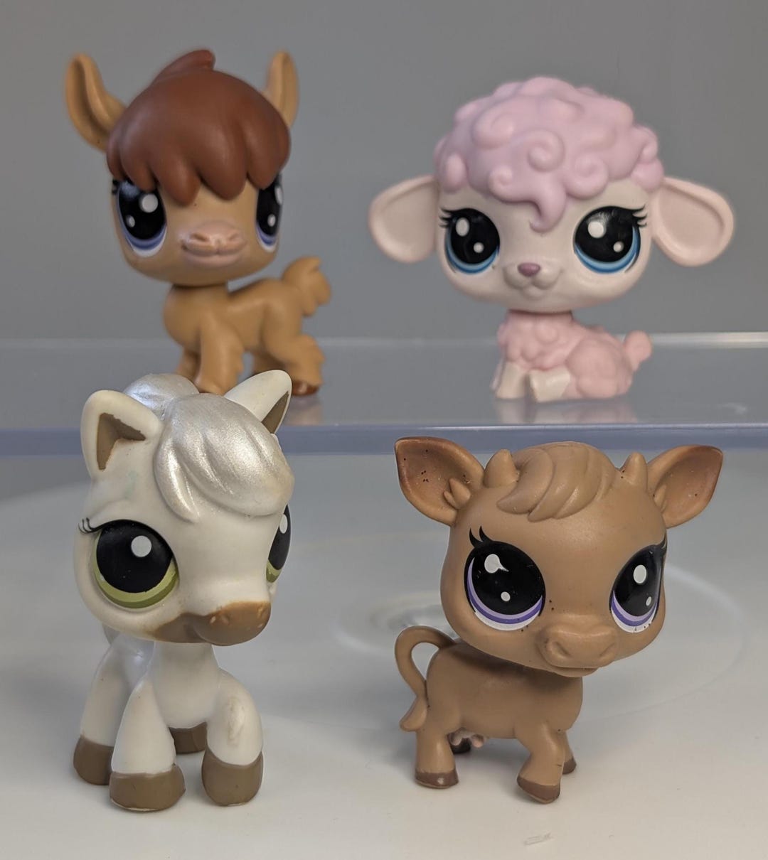 Lps 151 Hasbro - Littlest Pet Shop - LPS - Authentic - Cow #160 - Alpaca #1-128 ...