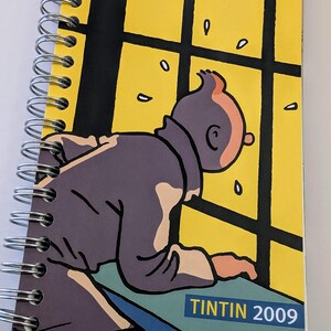 Vintage - Moulinsart - New Tintin Diary - Hergé - 6'' x 4'' french