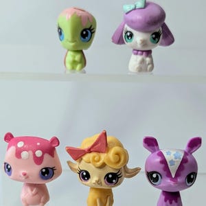 Hasbro - Littlest Pet Shop - LPS - Animal - Mini - Lot of 5