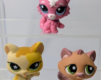 本物 - Littlest Pet Shop - LPS - #832 イエローキャット - #3561