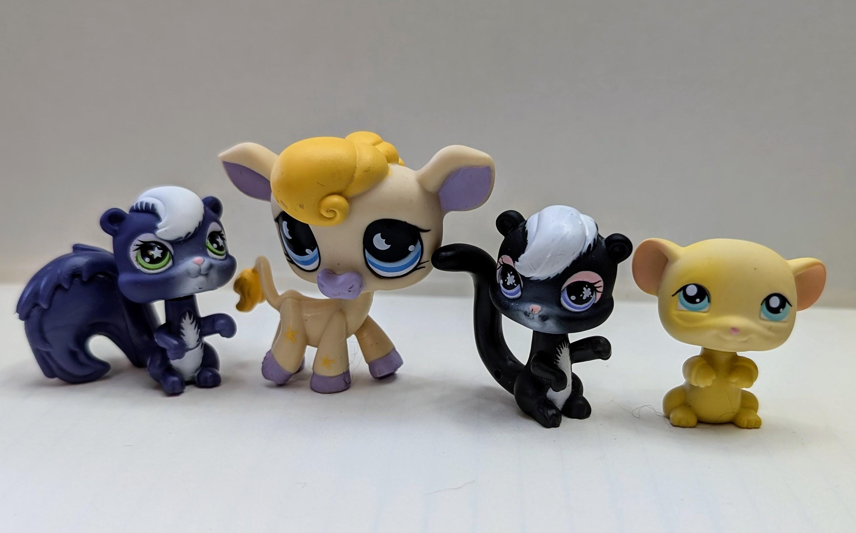 Figurine Littlest PetShop : Vache #927 - Figurine Animal Occasion