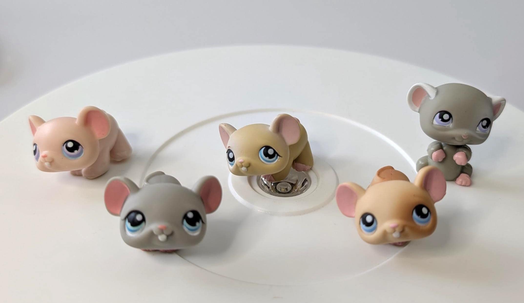 Hasbro - Littlest Pet Shop - LPS - Small Animals - Mice -#80 #103