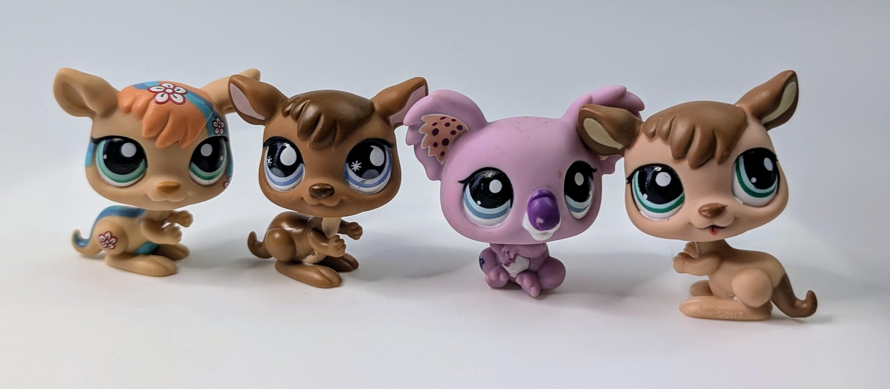 Figurine Littlest Pet Shop Kangourou 682 - Occasion, Parfaite Pour Collectionneurs Ou Enfants
