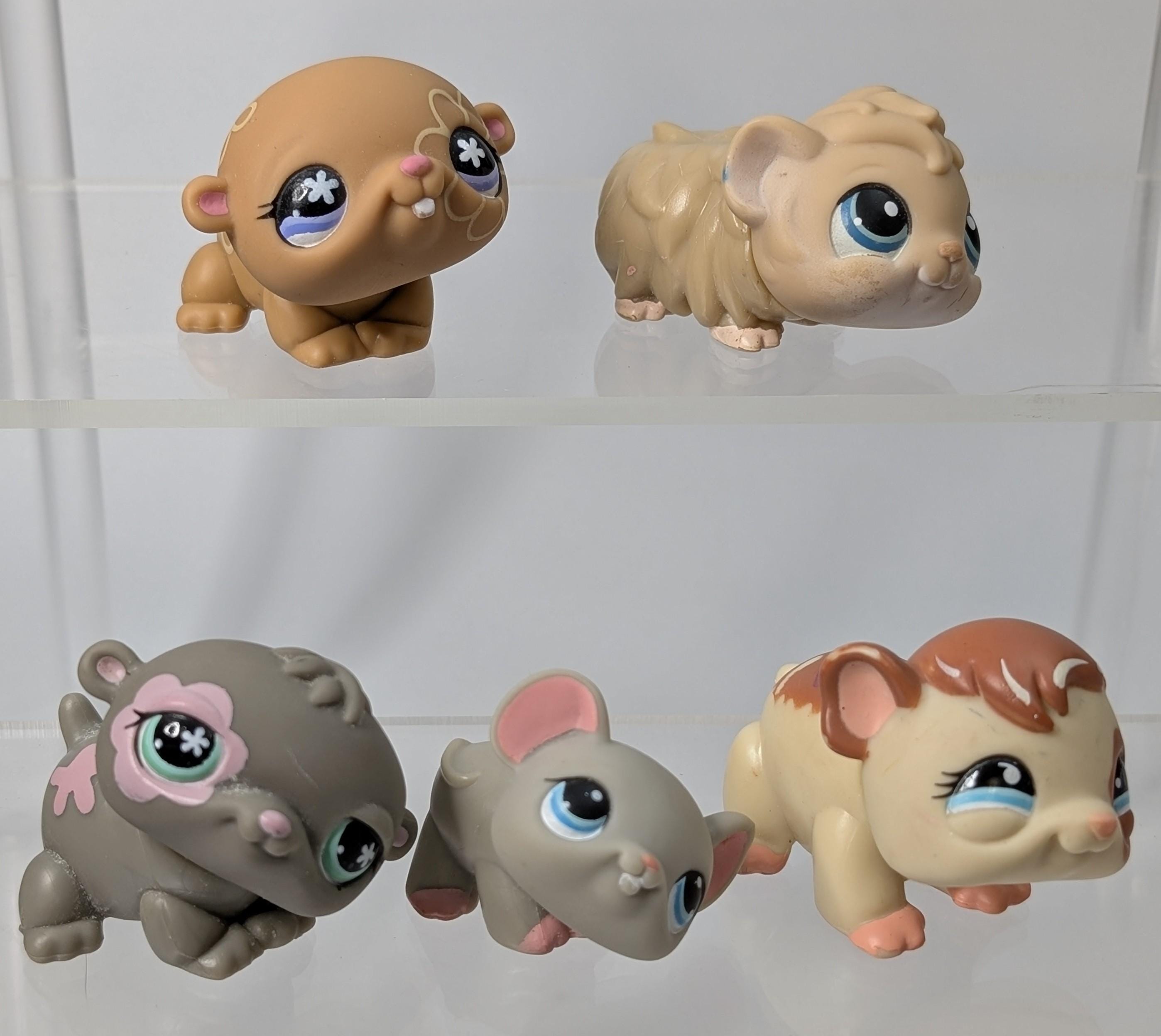 Hasbro - Littlest Pet Shop - LPS - #624 #625 #683 Hamster - #157