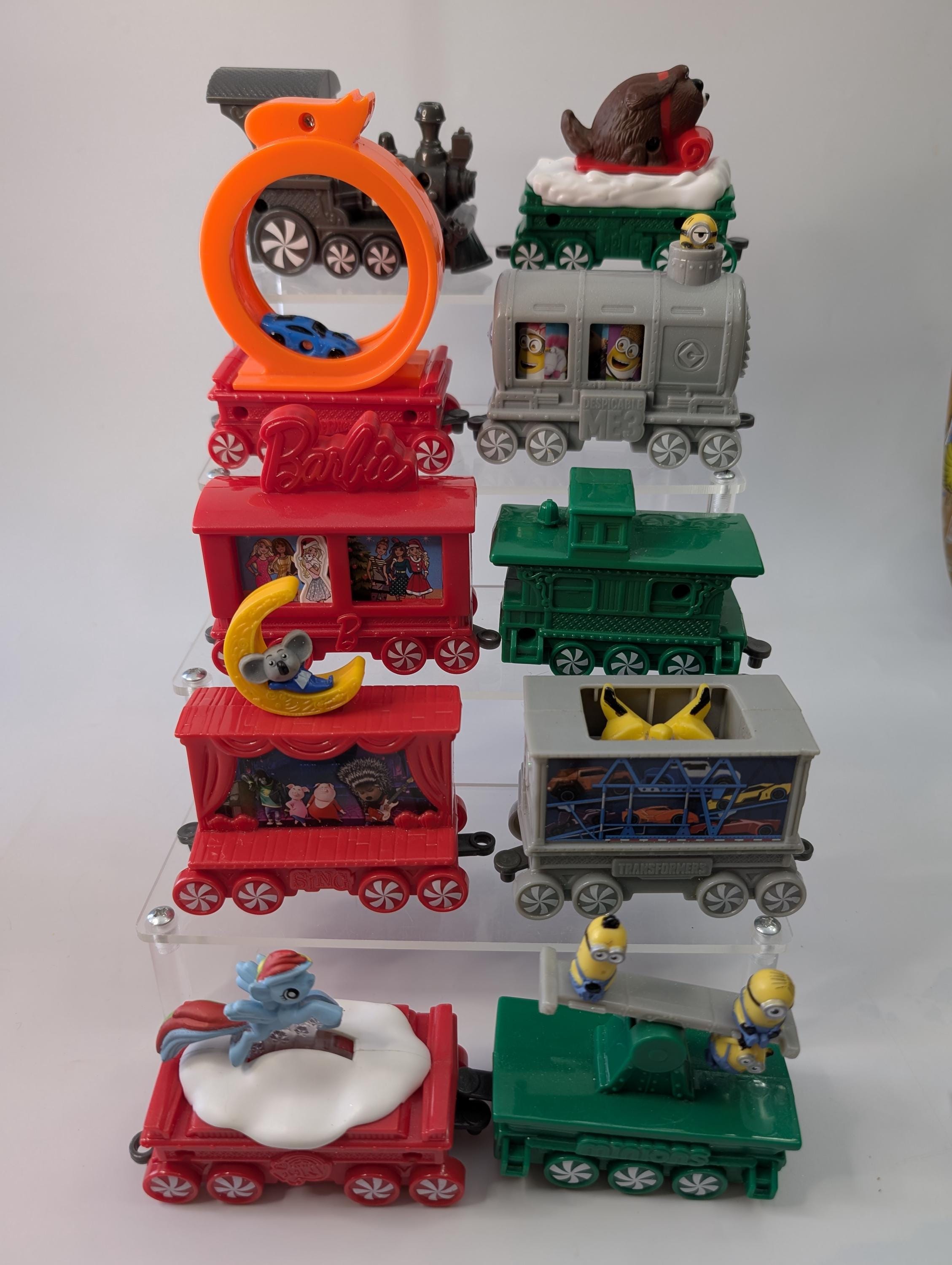 Mcdonald's - Happy Meal - Disney - Holiday Express Train - Pack of