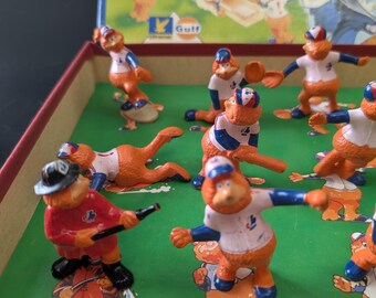 Vintage - 1986 Baseball Expos Mascot Figurines Complete Set