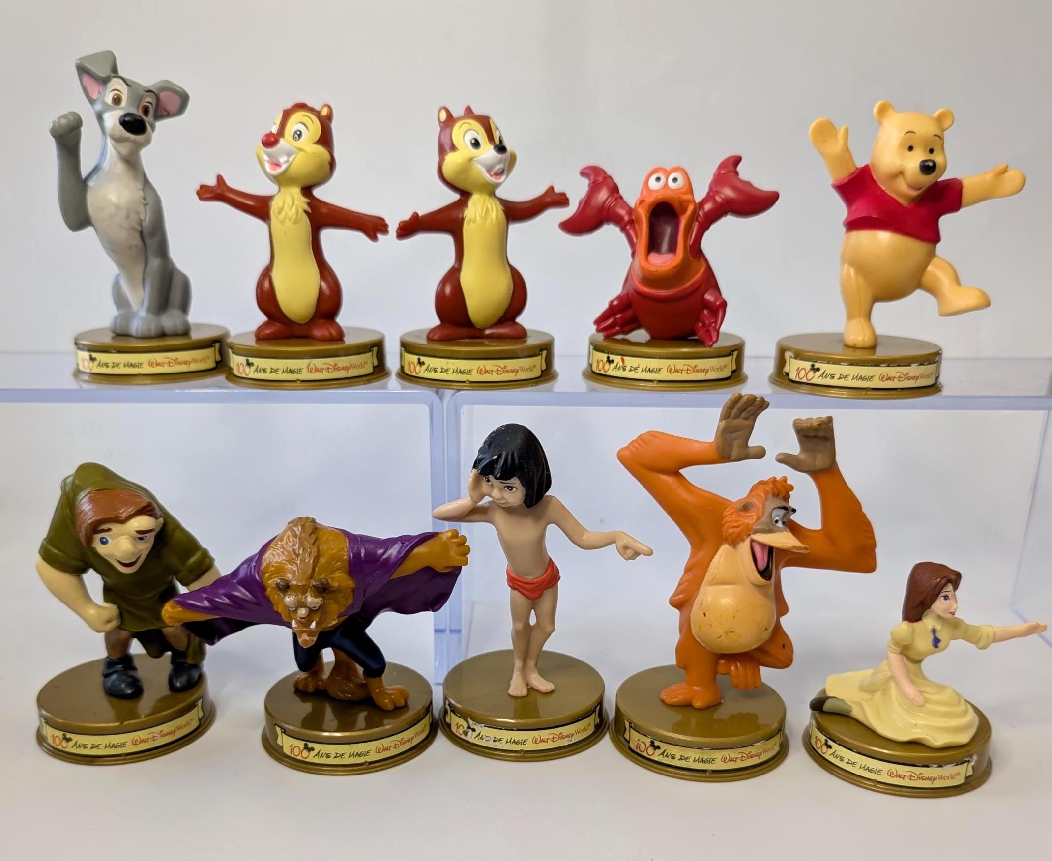 2002 Mcdonald's - Disney - 100 Years of Magic - Happy Meal - SOLD
