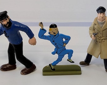 Hergé - Tintin - 3 figurine lot