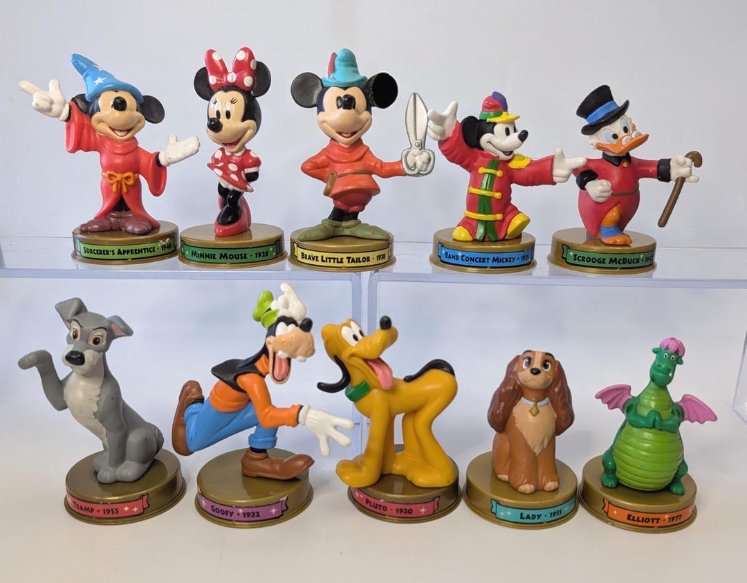 2002 Mcdonald's - Disney - 100 Years of Magic - Happy Meal - SOLD