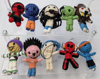 Juego de muñecas de hilo - 2,5" de alto