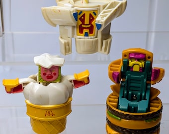 マクドナルド チェンジブルズ ハッピーミール おもちゃ シリーズ3