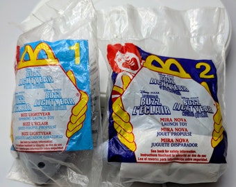 Vintage - McDonald's 2001 - McLanche Feliz / Meal da Disney - Toy Story 2 - Buzz Lightyear do Comando Espacial - Nº 1-2