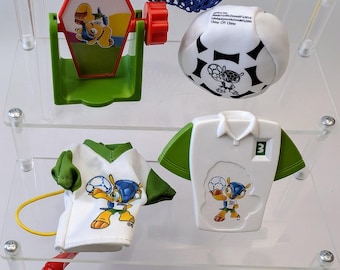 1 Vintage Soccer World Cup Mcdonald's Happy Meal Toy Mcdonald's