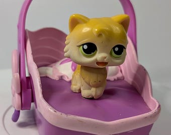 LPS # 391 Littlest Petshop Original Authentic Chat Europeen