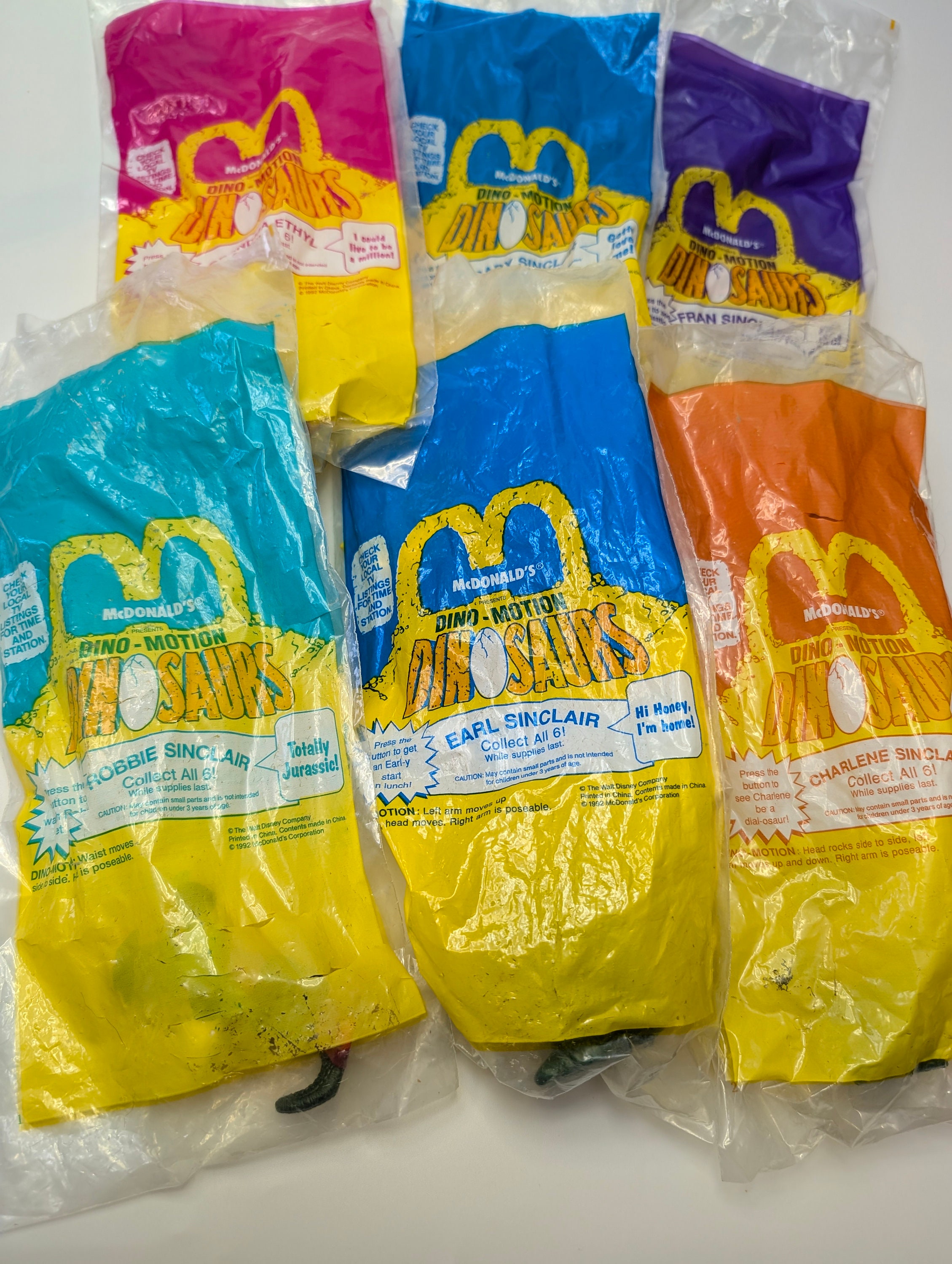 ヴィンテージ - 1992年 マクドナルド - ハッピーミール - ディズニー