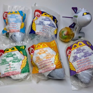 Vintage - 2001 McDonald&#39;s - Happy Meal / Joyeux festin - Disney - Toy Story - Buzz LightYear Command Set