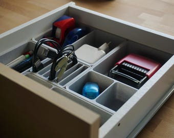 イケア　KALLAX 引き出し3個セット IKEA Kallax引き出し（27.5 x 30.5 cm）にぴったり合うインサート