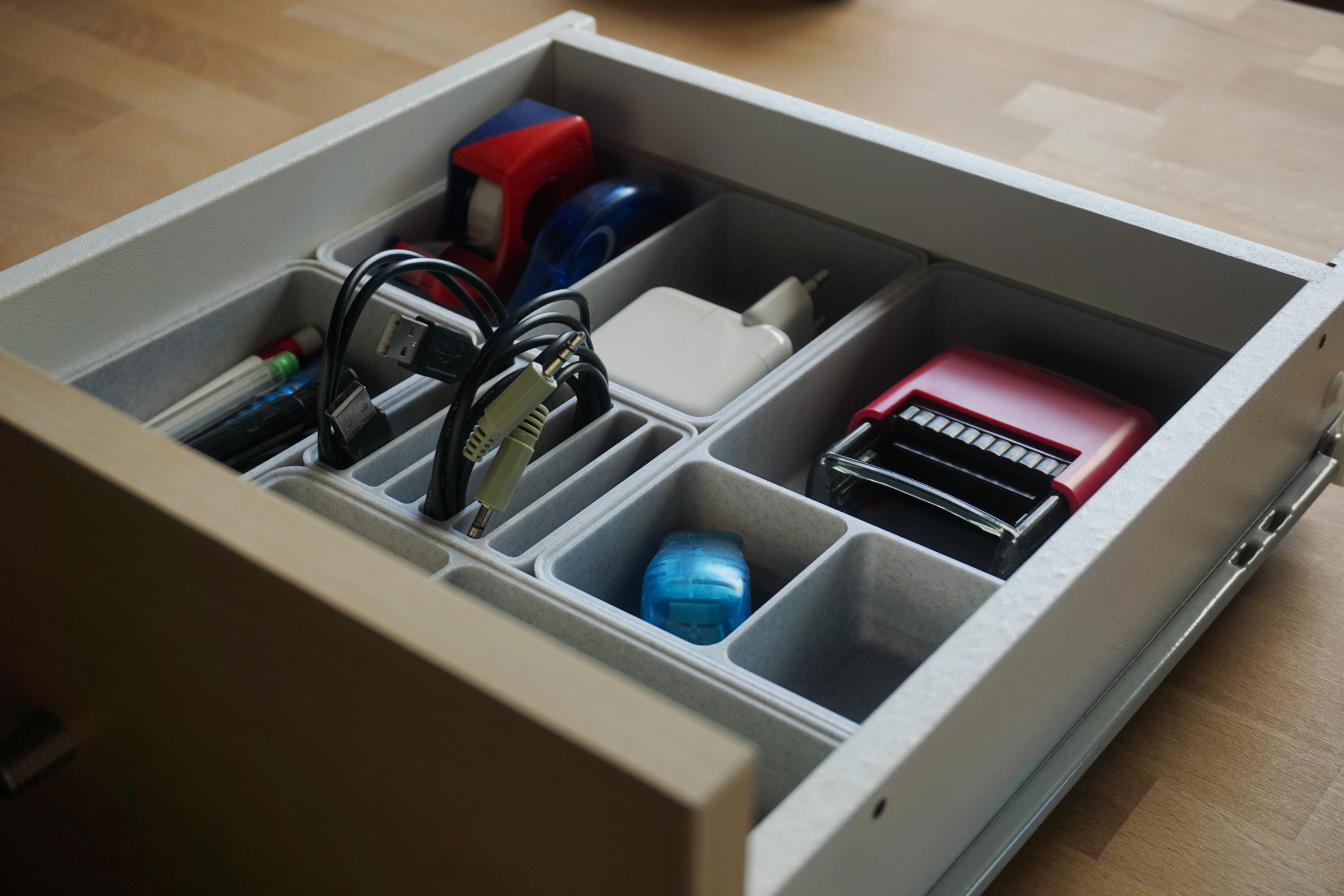 IKEA Kallax引き出し（27.5 x 30.5 cm）にぴったり合うインサート