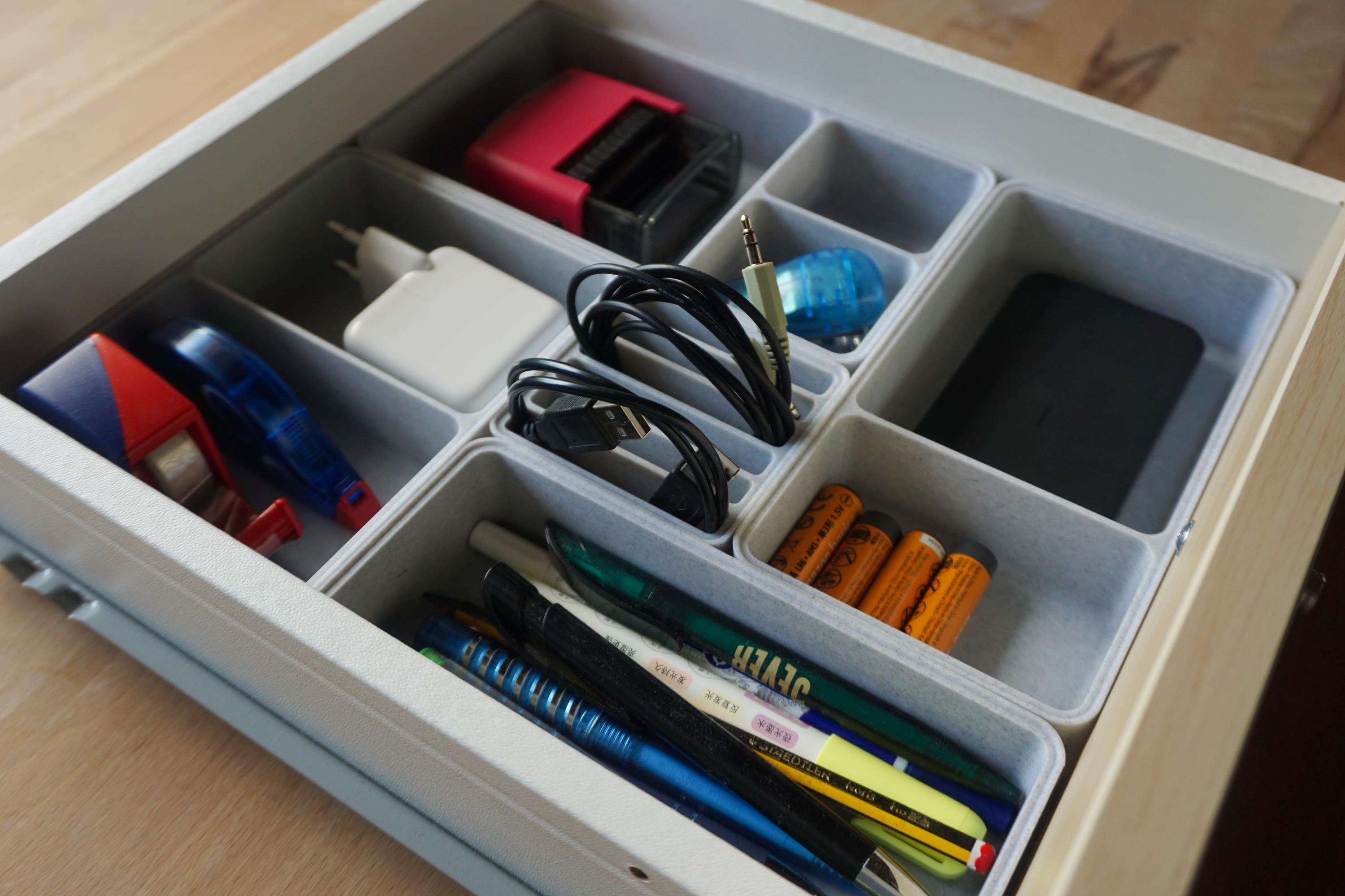 IKEA Kallax引き出し（27.5 x 30.5 cm）にぴったり合うインサート