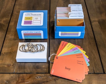 Laminated Latin Flashcards: Henle First Year Vocabulary, Challenge B - Classical Conversations.