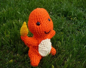 Charmander 10" Amigurumi Pokemon Pattern