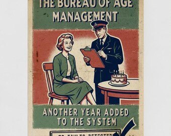 Birthday Card for Wife or Girlfriend - Bureau of Age Management