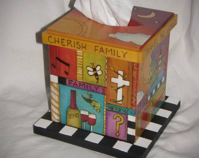 KLEENEX BOX COVER Kleenex Box Holder Custom Order tissue Etsy