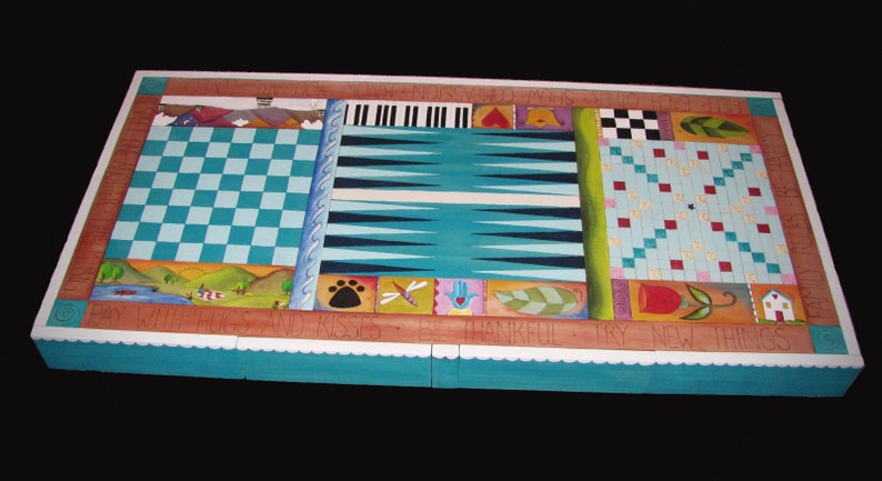 RECTANGULAR COFFEE TABLE, personalized Coffee Table, painted furniture, table with drawer, unique one of a kind handcrafted custom designed Bild 5