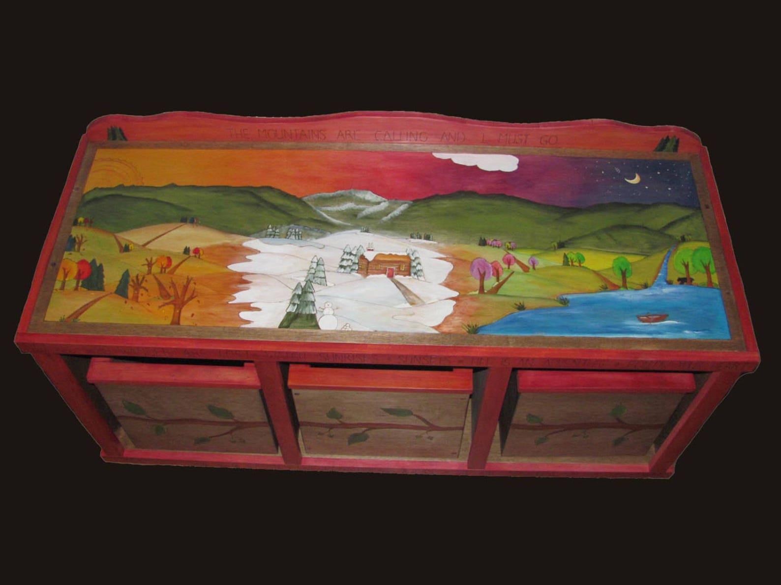 Storage Bench storage bench entryway mudroom bench painted Etsy