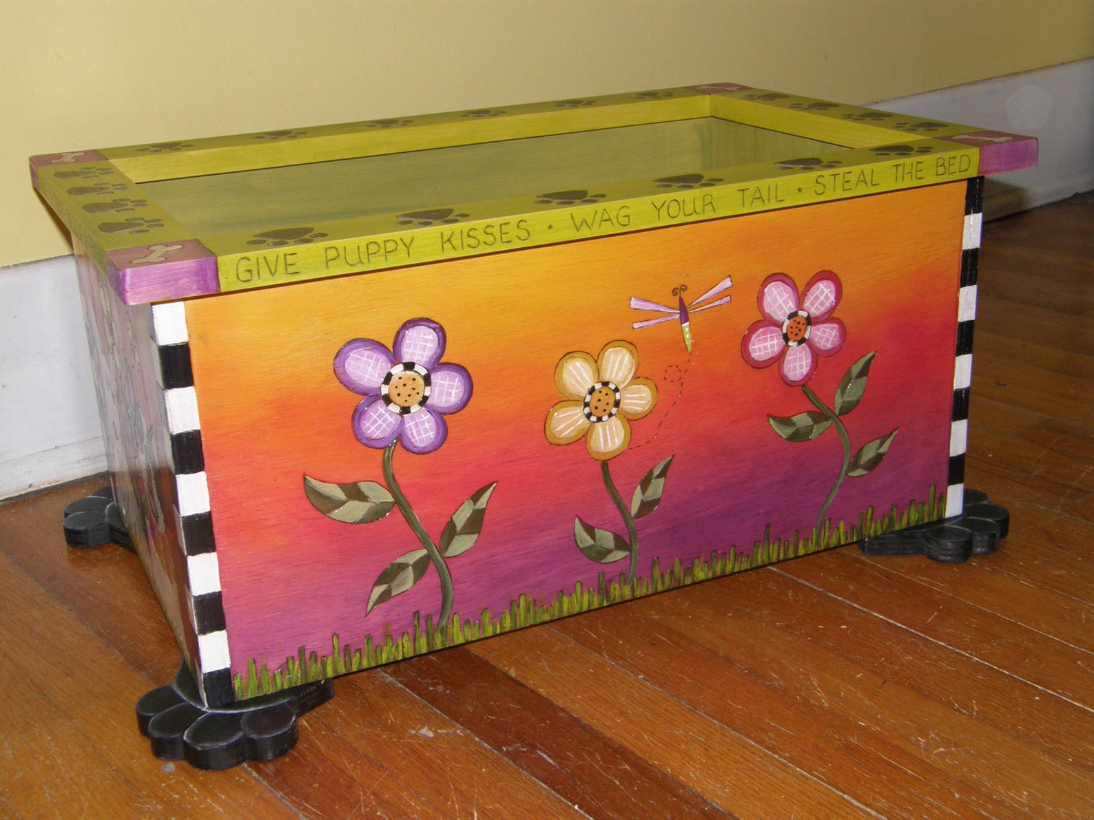 PET TOY CHEST Pet toy box pet storage custom toy box Etsy