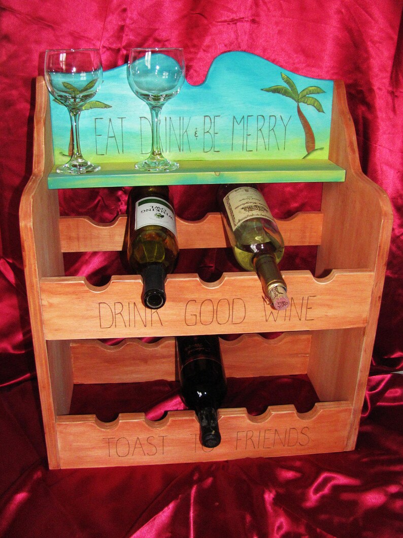 CUSTOM WINE RACK Unique Wine Rack Wine Rack Personalized Etsy