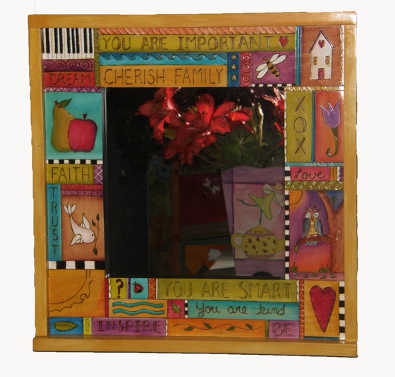 DECORATIVE MIRROR Mirror 20 X 20 Custom Etsy