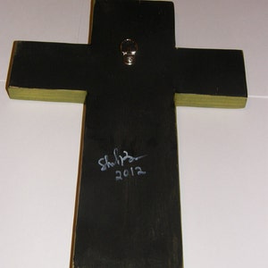 Cross 8in Black Wood Gifts of the Spirit Cross Box main image 1