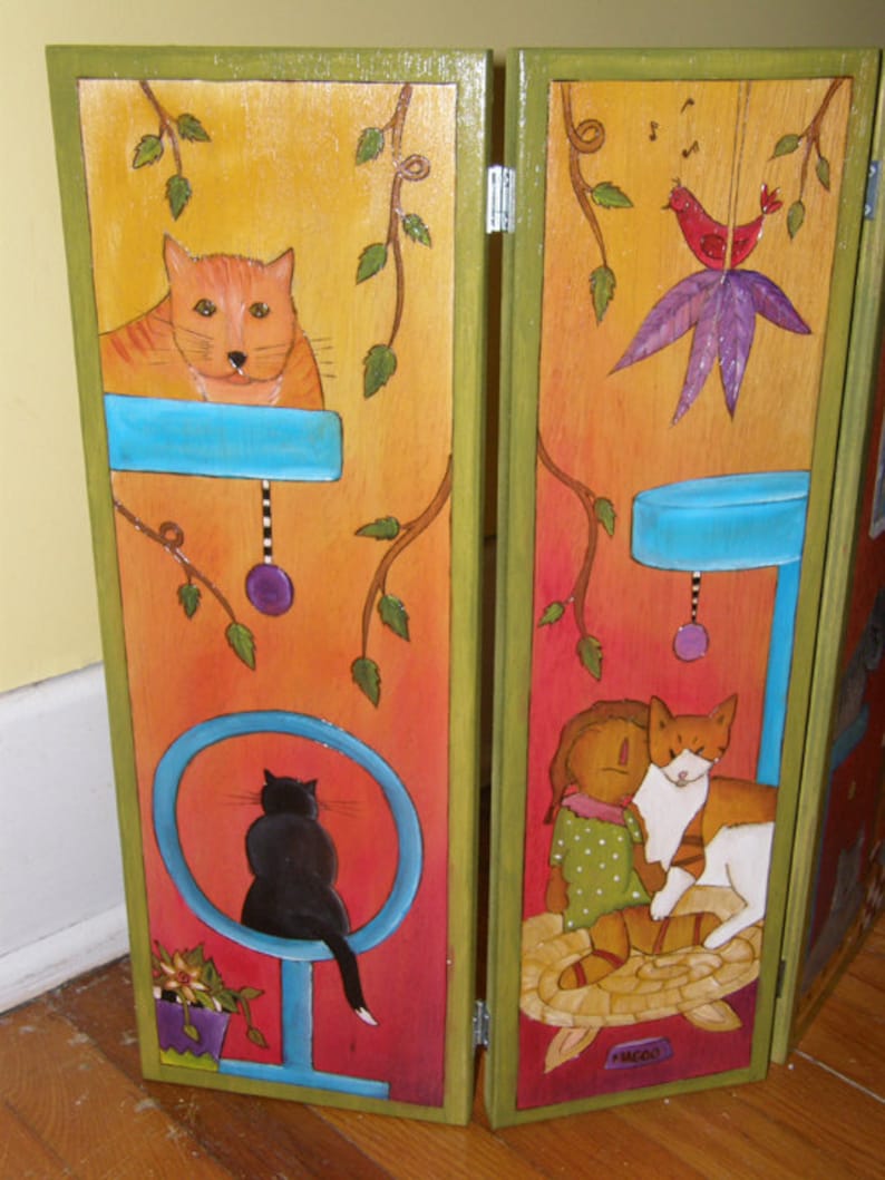 PET GATE Pet Screen Kitty Litter Screen Room Divider Custom Etsy