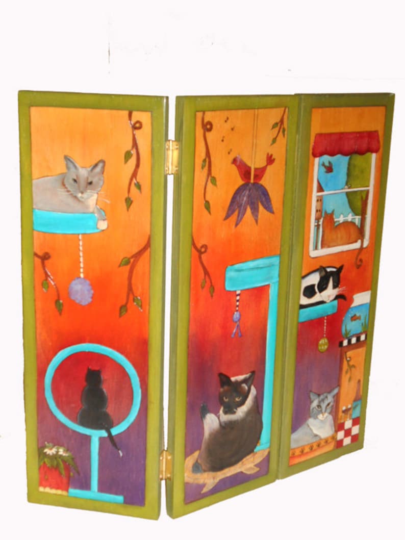 PET GATE Pet Screen Kitty Litter Screen Room Divider Custom Etsy
